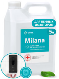 125583 Мыло жидкое "Milana мыло-пенка Антибактериальное" (канистра 5кг)