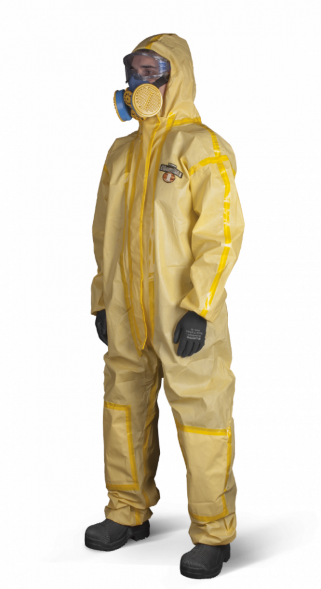 CT1S428 Комбинезон химической защиты Lakeland ChemMAX 1 желтый