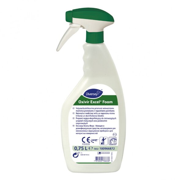 100966872 Дезинфицирующее средство Oxivir Excel Foam с моющим эффектом, 750 мл