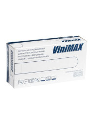 Archdale перчатки смотровые ViniMAX B392, виниловые, бесцветные, 50 пар