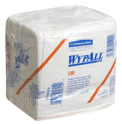 7471 Протирочный материал в пачках WypAll L40 однослойный белый (18 пачек по 56 листов)