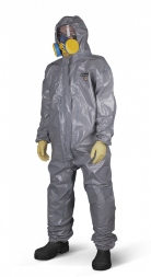 CT3S428 Комбинезон химической защиты Lakeland ChemMAX 3 серый
