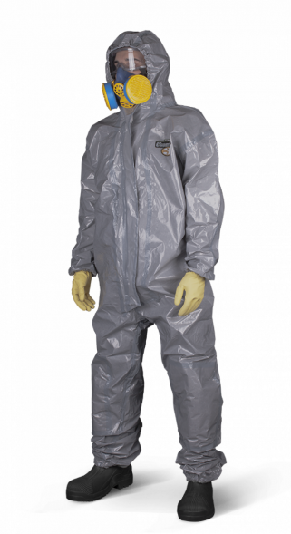 CT3S428 Комбинезон химической защиты Lakeland ChemMAX 3 серый