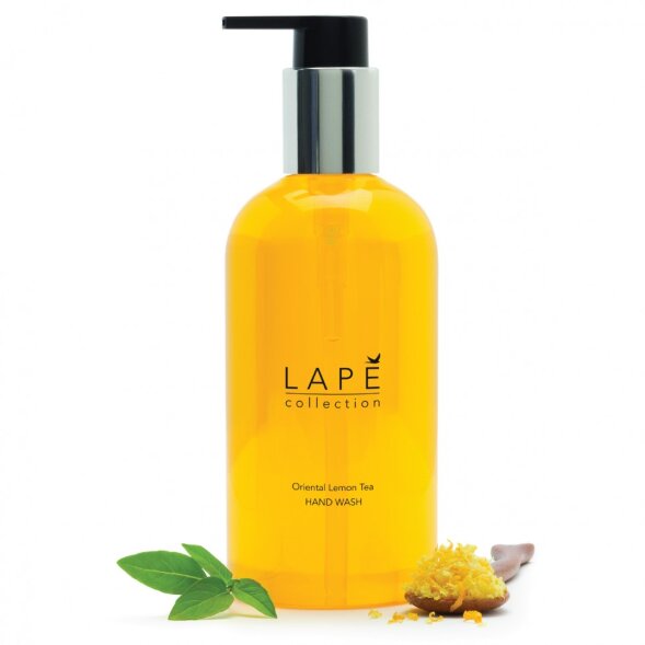 100928147 ​Жидкое мыло для рук с ароматом лимона и зеленого чая LAPE Collection Oriental Lemon Tea Hand Wash, 300 мл