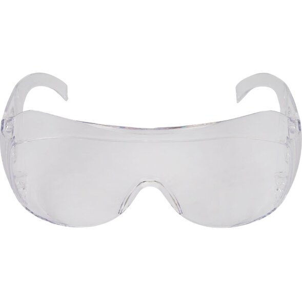JSG-4411 Очки защитные J-Vision JETA SAFETY открытого типа с боковой защитой, прозрачные линзы