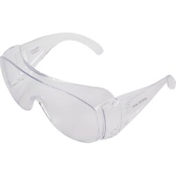 JSG-4411 Очки защитные J-Vision JETA SAFETY открытого типа с боковой защитой, прозрачные линзы