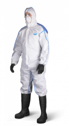 EMNC428 Комбинезон для защиты от грязи и легких химикатов Lakeland MicroMAX NS CoolSuit, белый