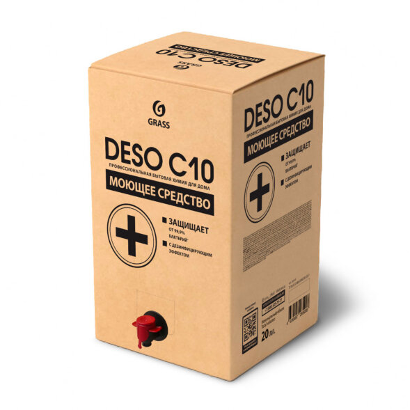 200010 Средство для чистки и дезинфекции &amp;quot;Deso C10&amp;quot; (bag-in-box 20 кг)