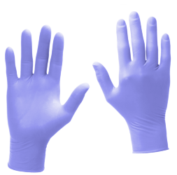 MATRIX перчатки нитриловые ZP Ice Blue Nitrile, медицинские, нестерильные, РУ
