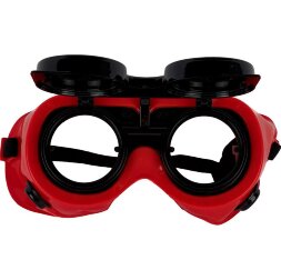 JSG-1115 Очки защитные для сварочных работ SparkIR JETA SAFETY закрытого типа, с двойной линзой, со светофильтром степень затемнения 5 и прозрачной линзой