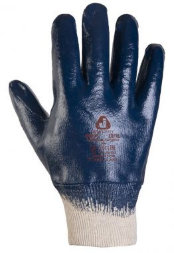 JN065 Защитные трикотажные промышленные перчатки с полным нитриловым покрытием JETA SAFETY
