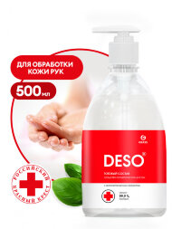 Средство косметическое для рук с антисептическим эффектом &amp;quot;DESO&amp;quot; (флакон 500мл)