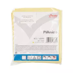143592 Салфетка ПВАмикро Vileda Professional, 38 х 35 см, желтая, 5 шт