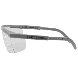 JSG-9901 Очки защитные Aurora Basic JETA SAFETY открытого типа, с боковой защитой и регулировкой прозрачные линзы