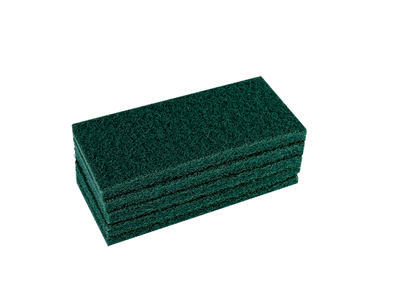 114908 Пад ручной Суперпад Vileda Professional зеленый, средней жестокости, 26 x 12 см, 5 шт