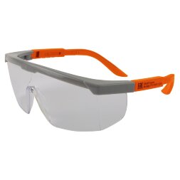 JSG-9911 Очки защитные Aurora JETA SAFETY открытого типа, с боковой защитой и регулировкой прозрачные линзы