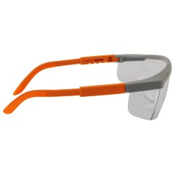 JSG-9911 Очки защитные Aurora JETA SAFETY открытого типа, с боковой защитой и регулировкой прозрачные линзы