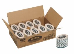 8826 Салфетки косметические для лица Kleenex, 10 кор. х 64 л, 20 × 21 см, трехслойные, белые