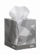 8834 Салфетки косметические для лица Kleenex, 12 кор. х 88 л, 21 × 20 см, двухслойные, белые, 31,2 г/м²