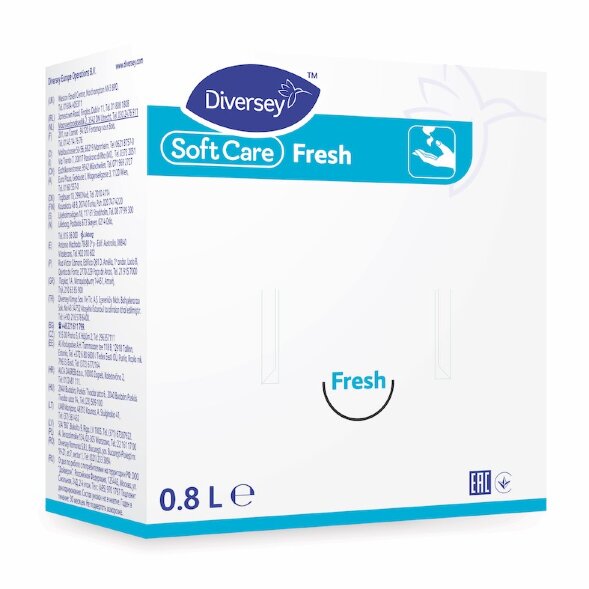 6960300 ​Ароматизированное мыло Soft Care Fresh для рук, 800 мл