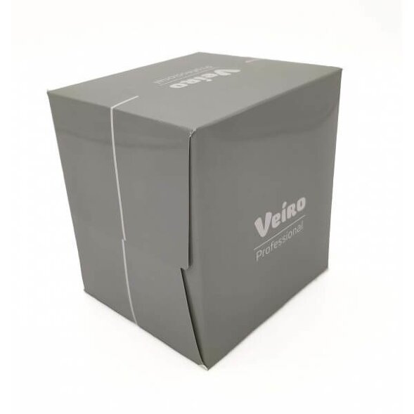 N303 Салфетки косметические для лица Veiro Premium в кубе, 30 кор. х 80 л, двухслойные, белые, 30 г/м²