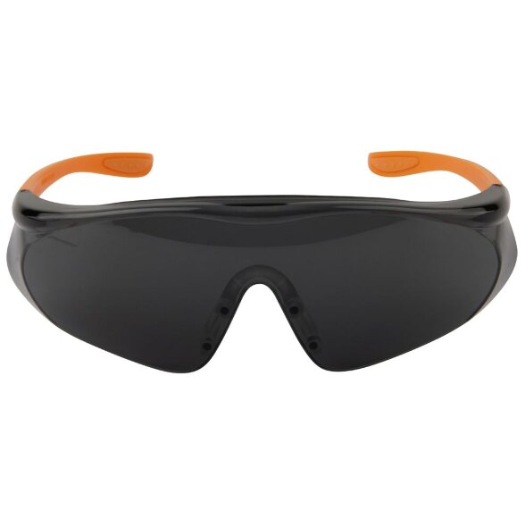 JSG-7915S Очки защитные Zenith JETA SAFETY открытого типа, с боковой защитой, дымчатые линзы 
