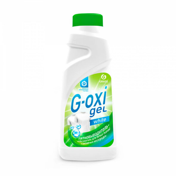 125408 Пятновыводитель-отбеливатель Grass G-Oxi gel (флакон 500 мл)