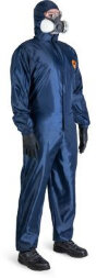 JPC-75-B Комбинезон Ninja JETA SAFETY многоразовый защитный из полиэфирной ткани с антистатическими свойствами, синий