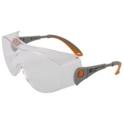 JSG-3911 Очки защитные Oculus JETA SAFETY открытого типа, с боковой защитой и регулировкой, прозрачные линзы