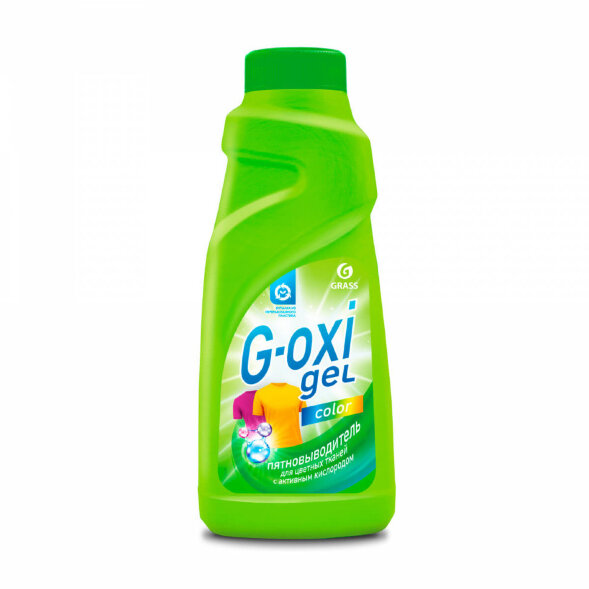 125409 Пятновыводитель для цветных вещей Grass G-Oxi gel (флакон 500 мл)