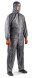 JPC-75-G Комбинезон Ninja JETA SAFETY многоразовый защитный из полиэфирной ткани с антистатическими свойствами, серый