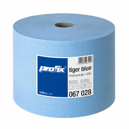 Протирочный материал в рулонах Profix Tiger Blue голубой (1 рулон 255 метров)