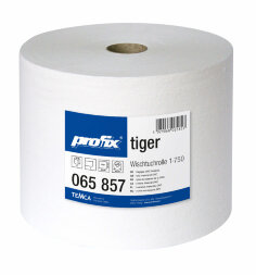 Протирочный материал в рулонах Profix Tiger белый (1 рулон 255 метров)